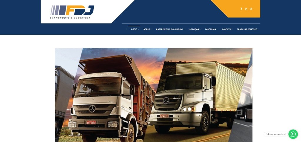 Projeto da agência Tudobit: FDJ Logística