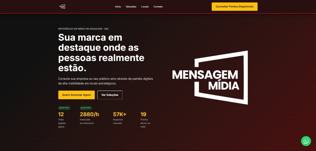 Projeto da agência Tudobit: Mensagem Mídia